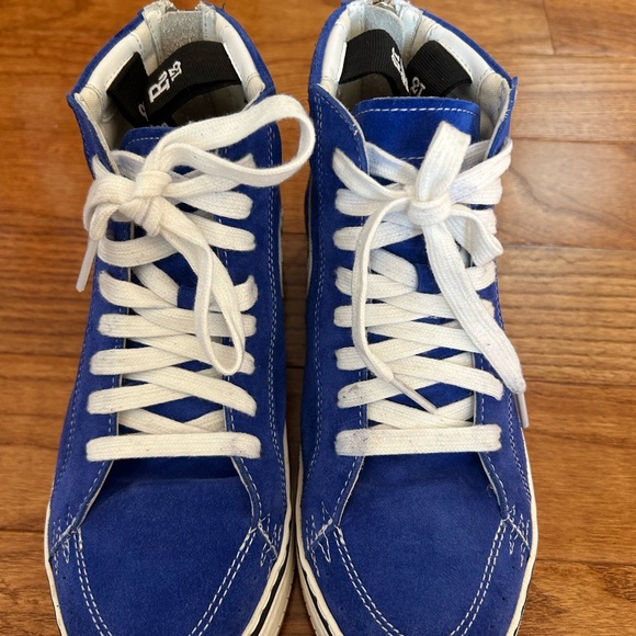 R13 Rogue Sneaker – Bright Blue Suede - Picture 8 of 9